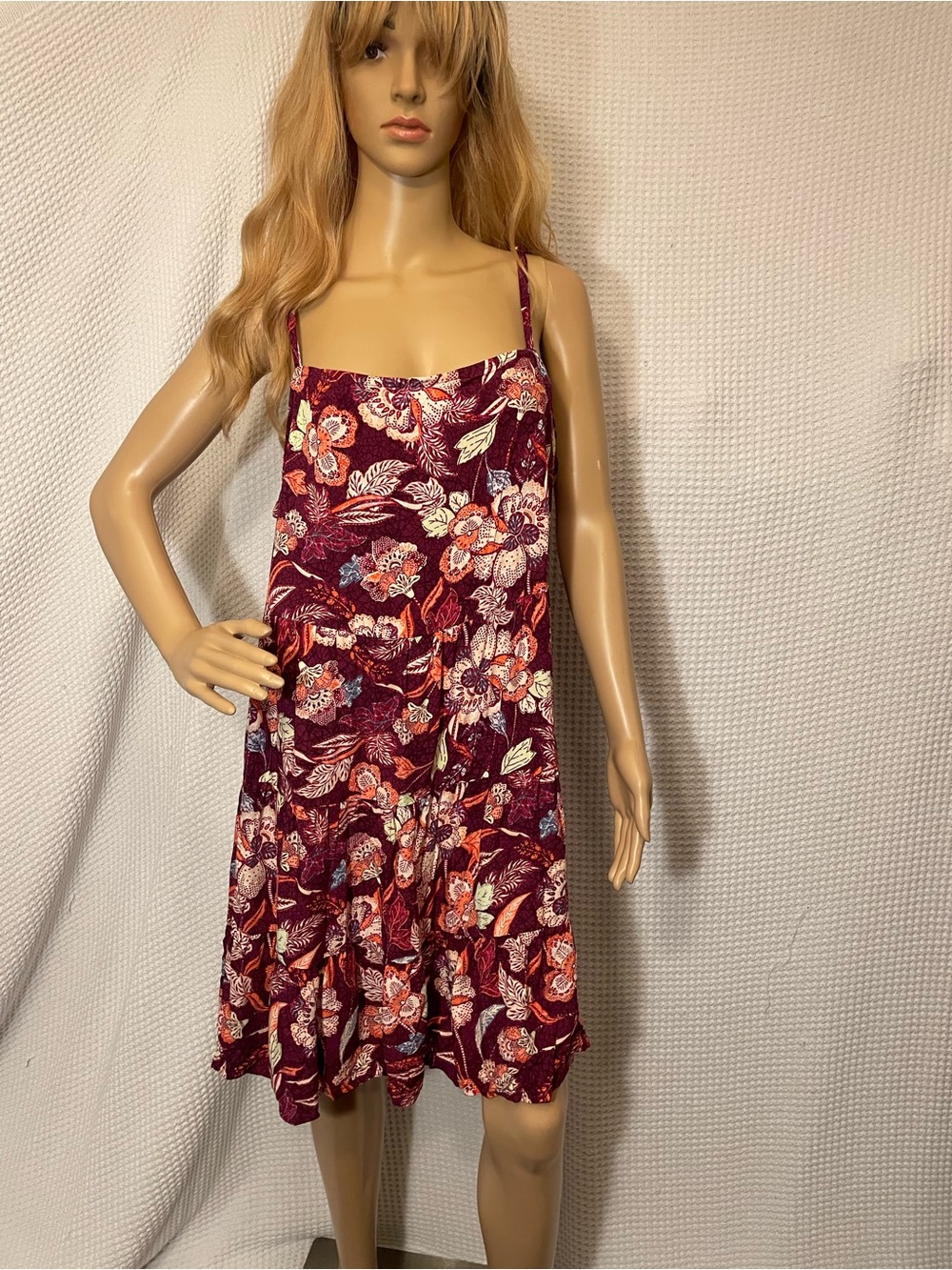 Old Navy Purple Floral Sundress With Adjustable Strap Size 2x